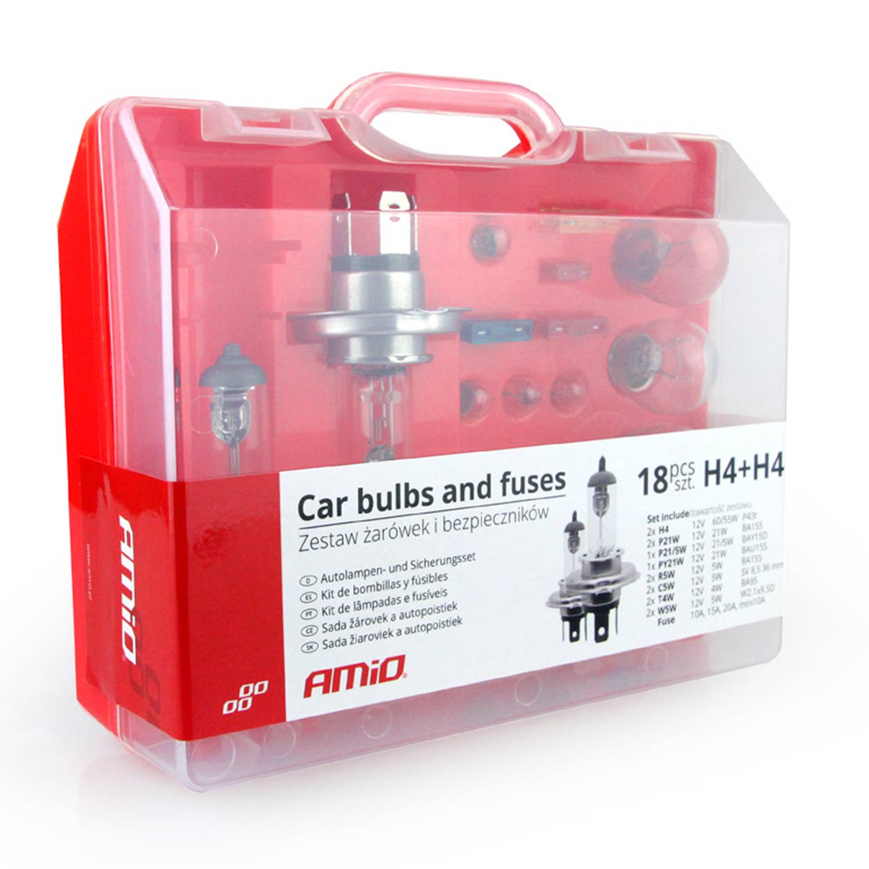 KIT LAMPADAS 18PCS (2XH4)