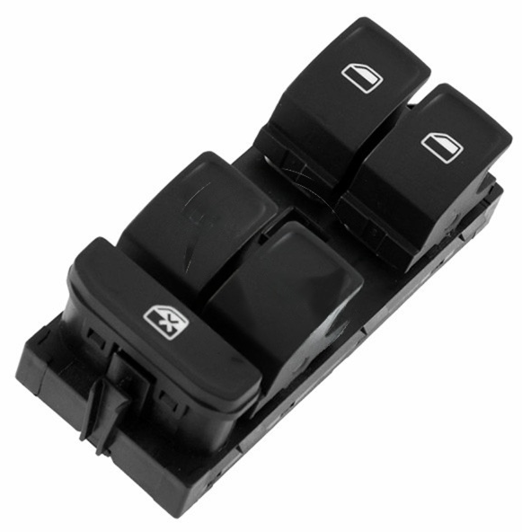 INTERRUPTOR VIDRO VAG GOLF VII- PASSAT 2012 8 TERM