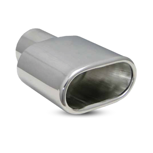 PONTEIRA DE ESCAPE INOX RETANGULAR - INT. 60MM | EXT. 65X125MM