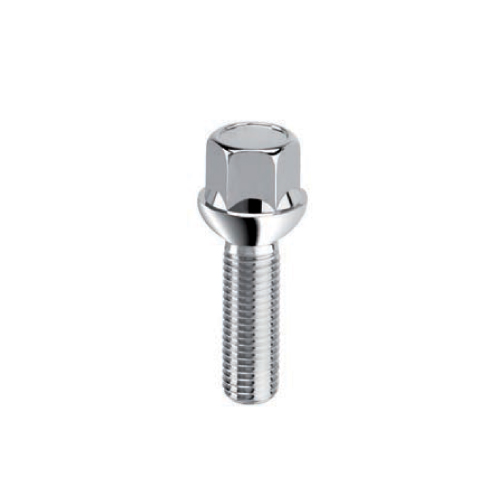 PARAFUSO DE RODA ESFÉRICO 12X1,5 L28 CH17