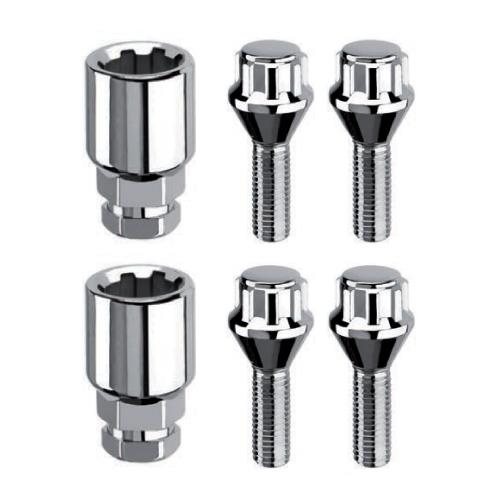 KIT PERNOS ANTI-ROUBO DE JANTES M14X1.5 L45