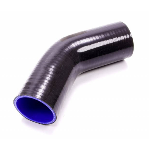 TUBO EM SILICONE CURVA 45º DIAMETRO BOCAL 63MM