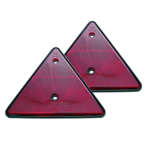 TRIANGULO REFLETOR VERMELHO CARPOINT | 2 PEÇAS