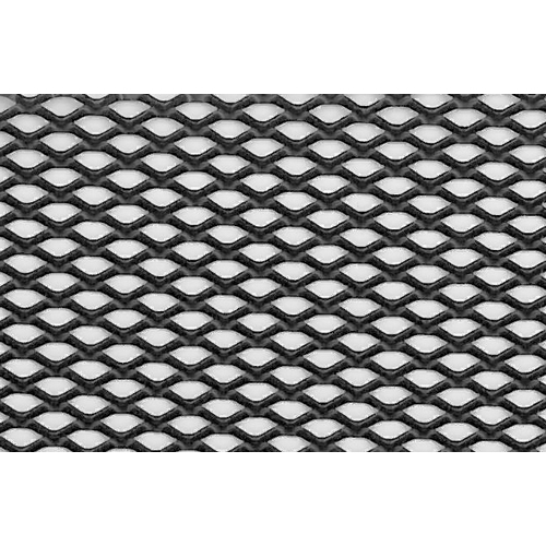 TIRA REDE ALUMINIO HEXAGONAL ESTREITA PRETA - 0.30X1m