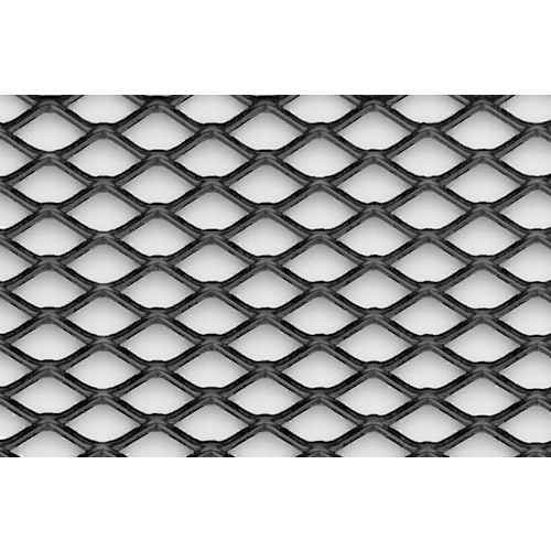 TIRA REDE ALUMINIO HEXAGONAL MÉDIA PRETA - 0.30X1.25M