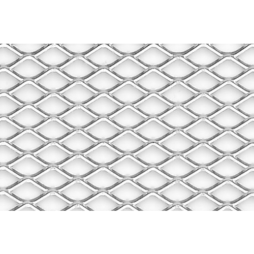 TIRA REDE ALUMINIO HEXAGONAL MÉDIA CROMADA - 0.30X1.25m