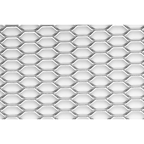 TIRA REDE ALUMINIO EXTRA MÉDIA CROMADA - 0.25X1.25m