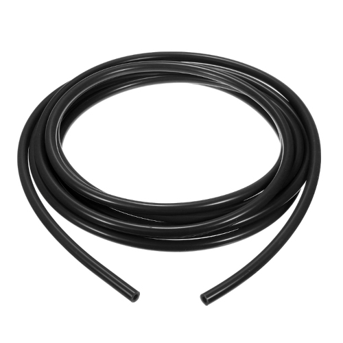 TUBO DE VÁCUO SILICONE 6MM - PRETO
