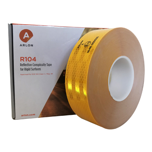 FITA REFLETORA ARLON R104 - AMARELO 