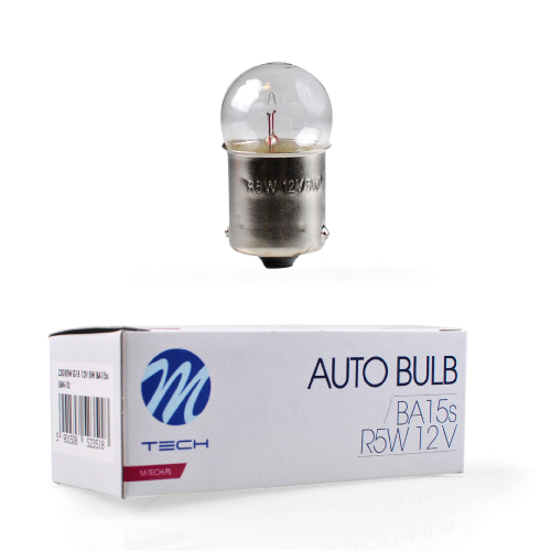 LAMPADA M-TECH  BA15S G18 12V/5W | Z30