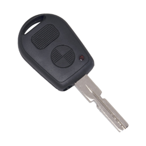 CAPA CHAVE - BMW 2 BOTOES LAMINA COM 4 GUIAS