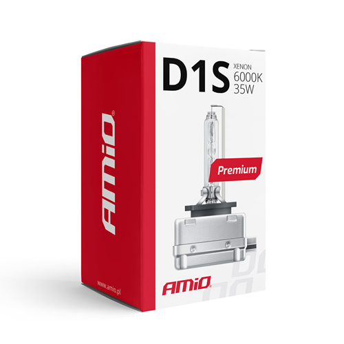 LAMPADA XENON AMIO PREMIUM D1S 6000K