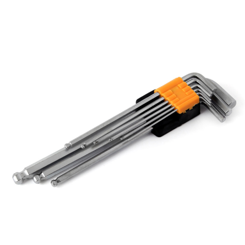 KIT CHAVES ALLEN SEXTAVADAS LONGAS 230MM - 9 PEÇAS