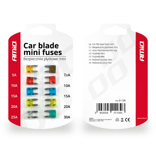 KIT FUSIVEIS MINI - BLISTER 10PCS.