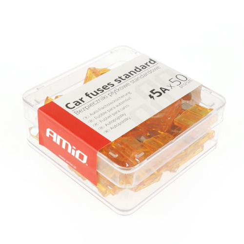 FUSIVEIS STANDARD 5A - CAIXA 50PCS. FUSIVEIS STANDARD 5A - CAIXA 50PCS.