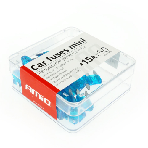 FUSIVEIS MINI 15A - CAIXA 50PCS.
