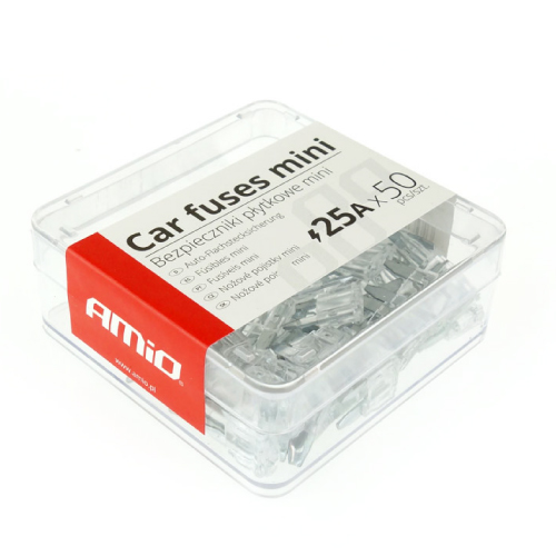 FUSIVEIS MINI 25A - CAIXA 50PCS.