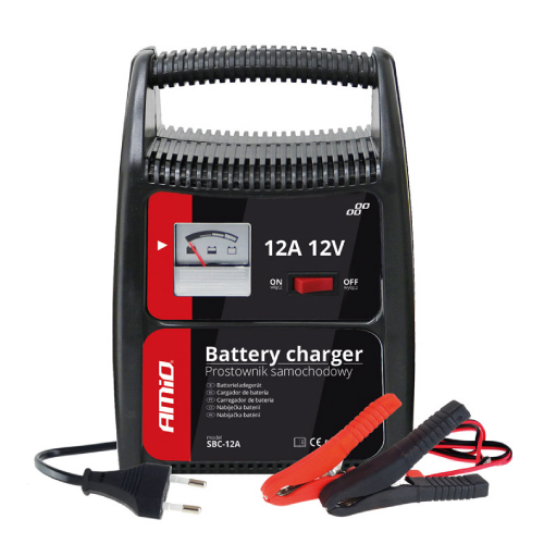 CARREGADOR BATERIAS C/INDICADOR-12V SBC-12A