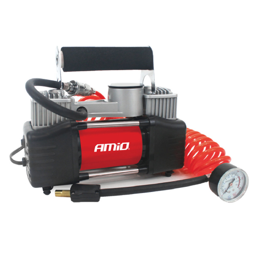 COMPRESSOR AR AMIO - 2 CILINDROS 12V HQ ACOMP-04