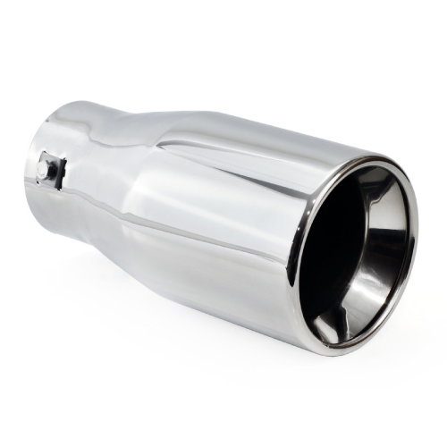PONTEIRA ESCAPE INOX REDONDA AMIO - MT 018
