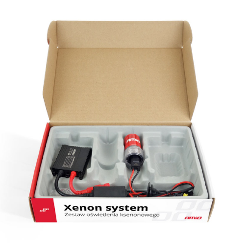 KIT BI-XENON MOTO H4-3H SLIM 8000K 12V