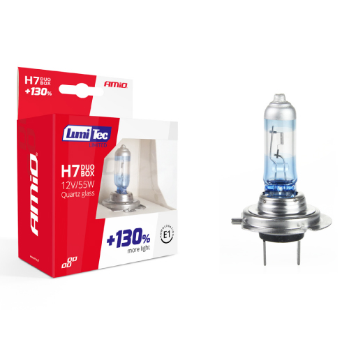 KIT LAMPADAS HALOGENIO LUMITEC LIMITED +130% - H7 12V 55W