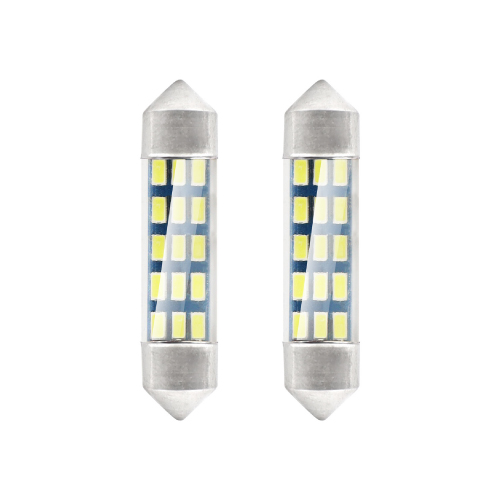 LED STANDARD 3014 15SMD FESTOON C5W C10W C3W 39MM - BRANCO 12V