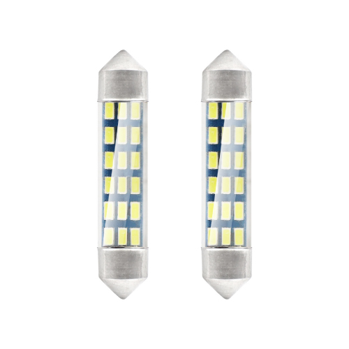 LED STANDARD 3014 18SMD FESTOON C5W C10W C3W 41MM - BRANCO 12V