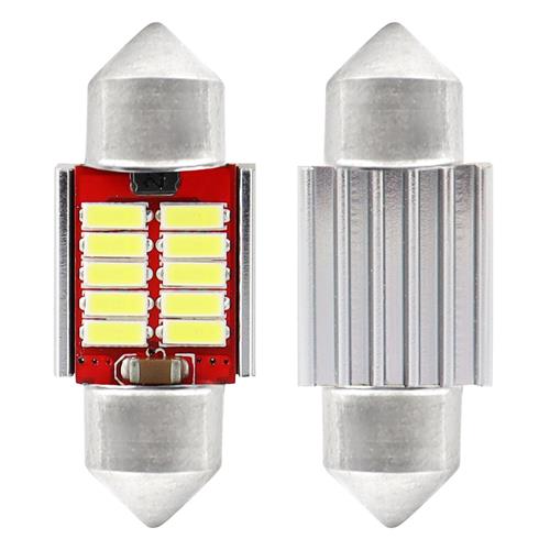 LED CANBUS 4014 10SMD C5W C10W 31MM 12/24V