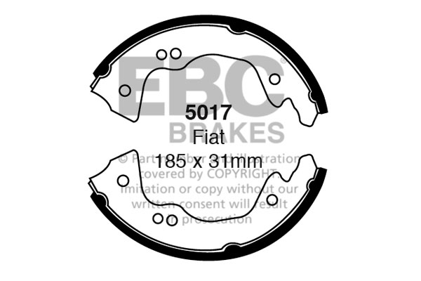 EBC - CINTAS / MAXILAS (TRAS) - 5017