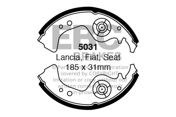 EBC - CINTAS / MAXILAS (TRAS) - 5031