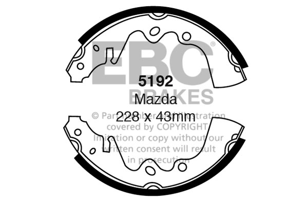 EBC - CINTAS / MAXILAS (TRAS) - 5192