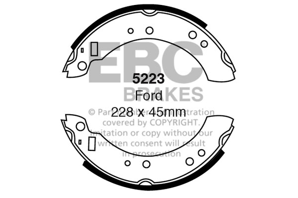 EBC - CINTAS / MAXILAS (TRAS) - 5223
