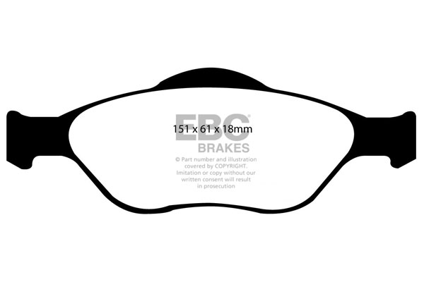 EBC GREENSTUFF - CALÇOS / PASTILHAS (FRENTE) DP21320