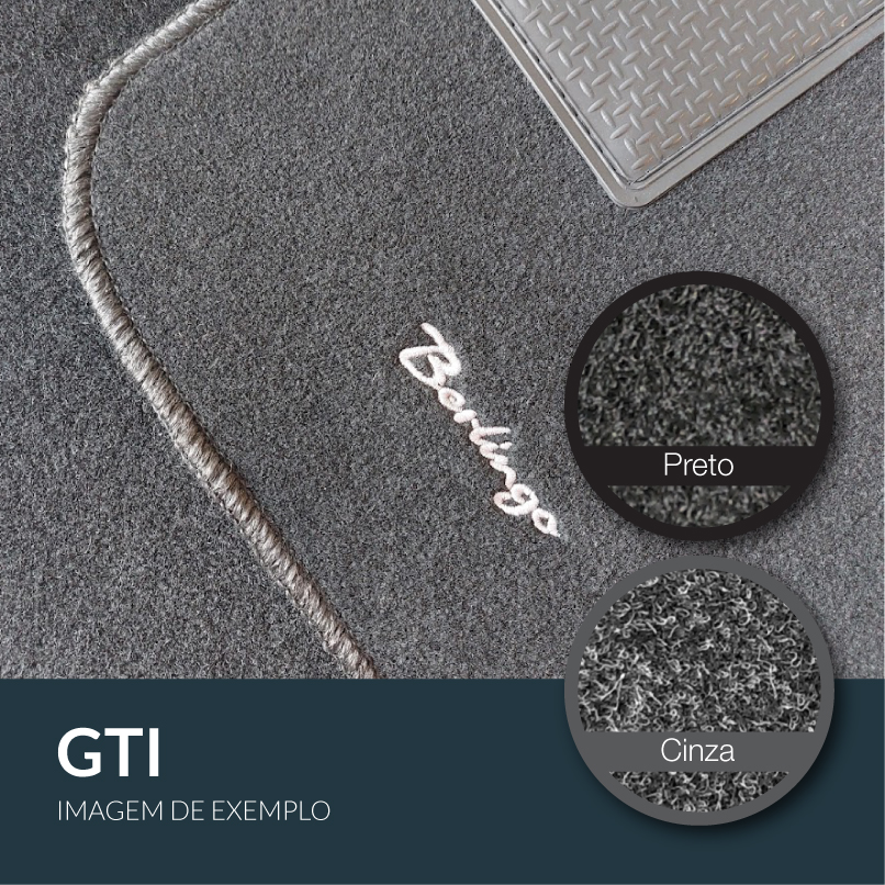 TAPETE ALCATIFA - ESPECIFICO - FRENTE - GTI